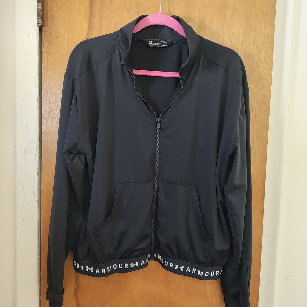Under Armour Black Full-Zip Jacket